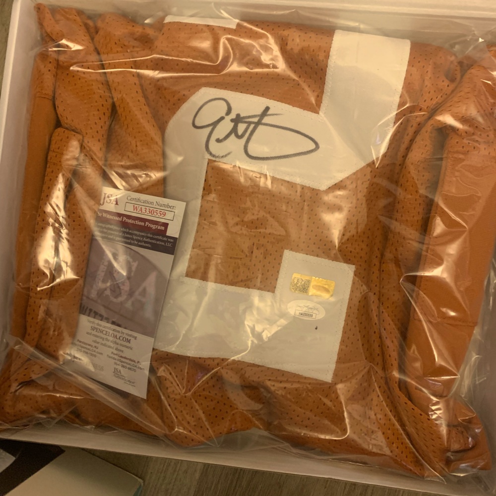 Eric Metcalf autographed Jersey
